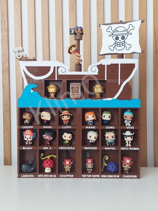 Ekspozytor stojak na figurki One Piece Kinder Joy