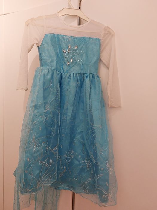 Vestido de Carnaval Frozen