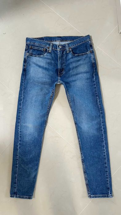 Levis 519 HI-BALL 34/32 Spodnie Piękne Slim