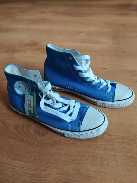 Trampki wysokie niebieskie  rozmiar 43 / 42