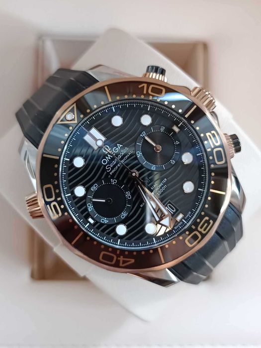 Omega Seamaster Chronograph Diver 300M 44m Stal / Złoto 2022r.