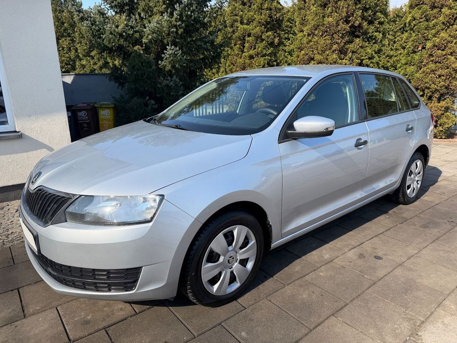 Skoda RAPID 2017, SALON, tylko 122tys.km!!, radio Navi IDEALNY