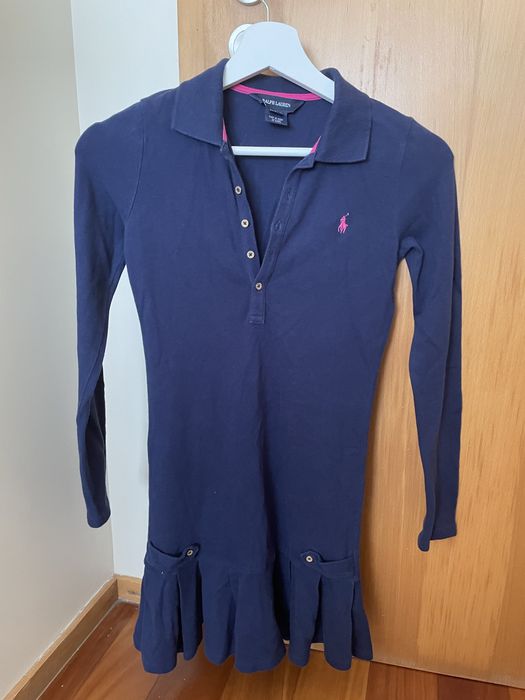 Vestido azul da Ralph Lauren