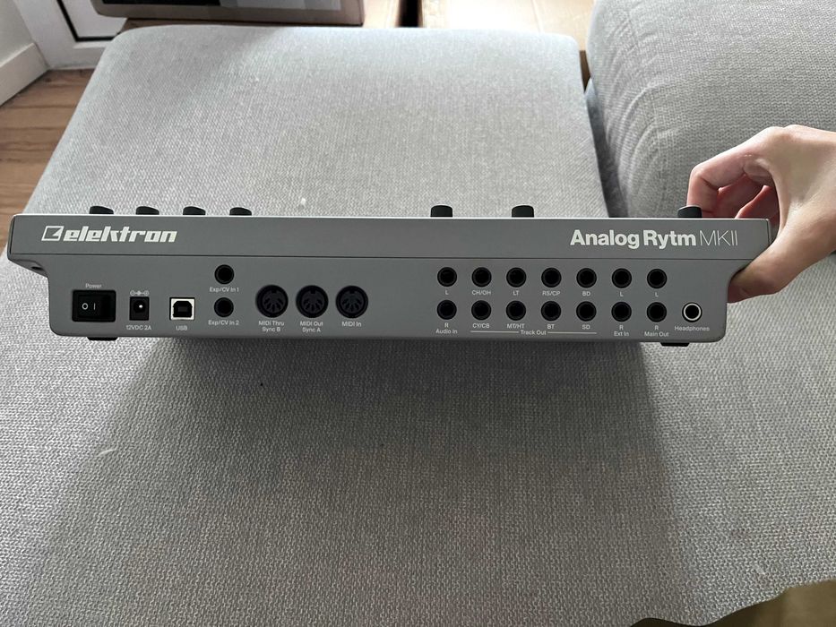 Elektron Analog Rytm MkII with power supply