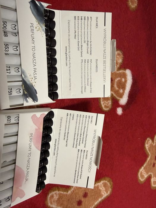 Pakiet  probek glantier