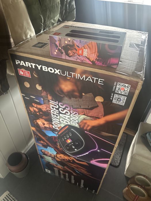 Jbl ultimate 1100w z dwoma mikrofonami NOWE!