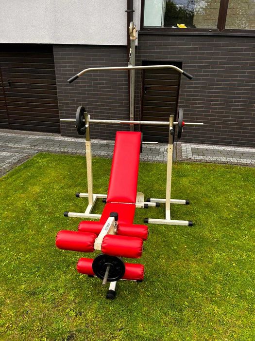 Atlas do ćwiczeń, zestaw treningowy siłowy