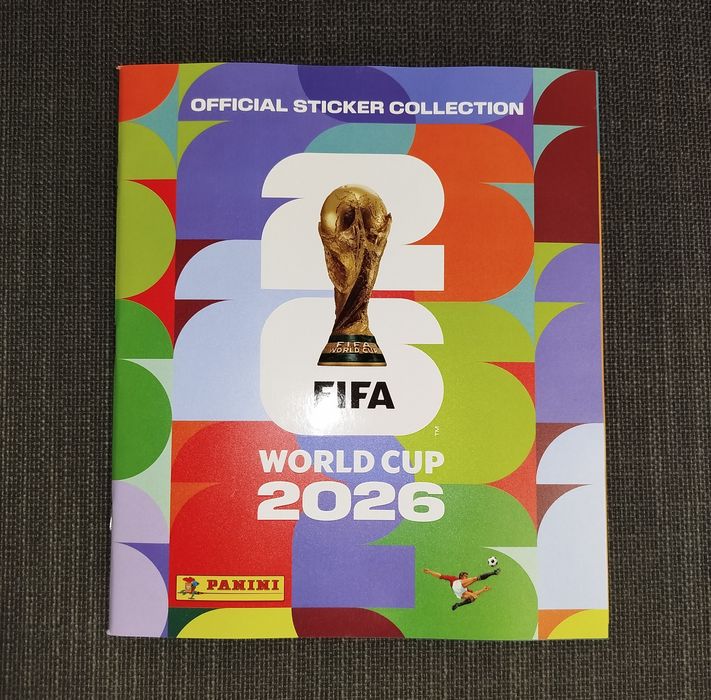 Caderneta do Mundial 2026(vazia)