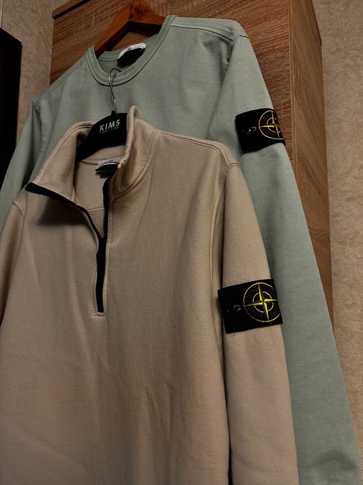 Stone island Half Zip & Cotton Sweatshirt