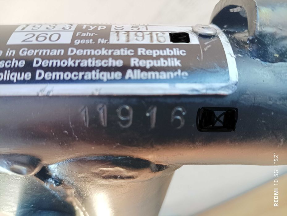 Simson S51 - 1983 rok - zarejestrowany + OC + PT - rama DDR.