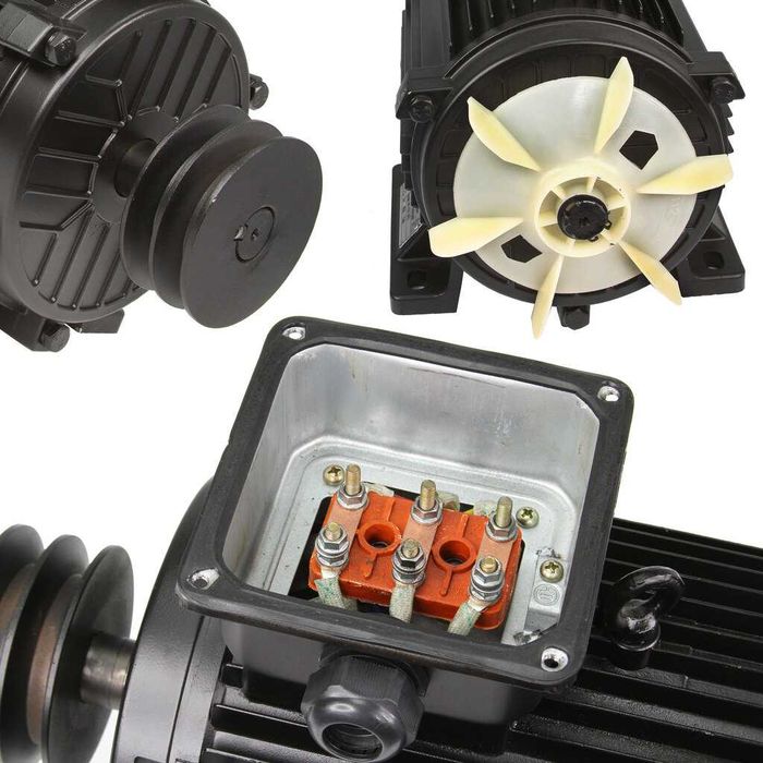 Електро двигун компресора Y112M-2 5,5 HP 4 кВт 2880об/хв