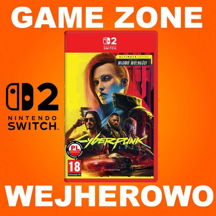 CyberPunk 2077 PL Nintendo SWITCH 2 = sklep Wejherowo Cyber Punk 2077