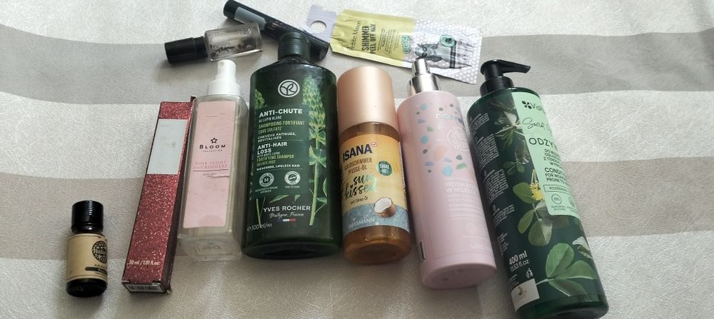 Pakiet Yves Rocher vis plantis Inglot Isana bloom