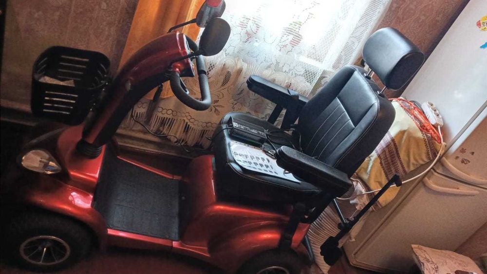 Электро мопед в идеальном состоянии