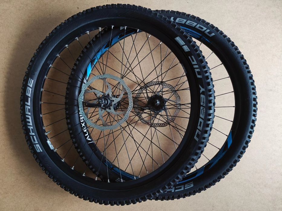Вілсет MTB 26" : Scott/Shimano/Alexrims + резина Schwalbe Nobby Nic 26
