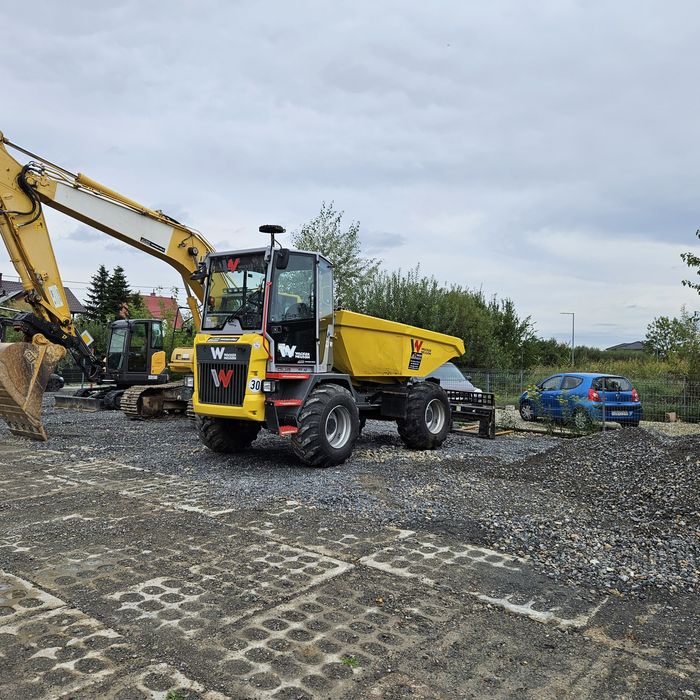 Wozidło Wacker neuson Dual Viev 9ton obrotowy kiper wynajmij sprawdź kup