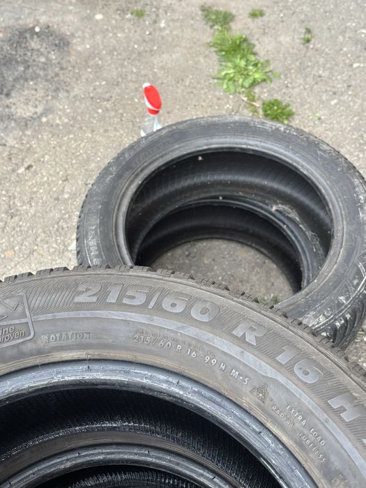 Semperit 215/60/r16 H  всесезонка протектор 5-6мм