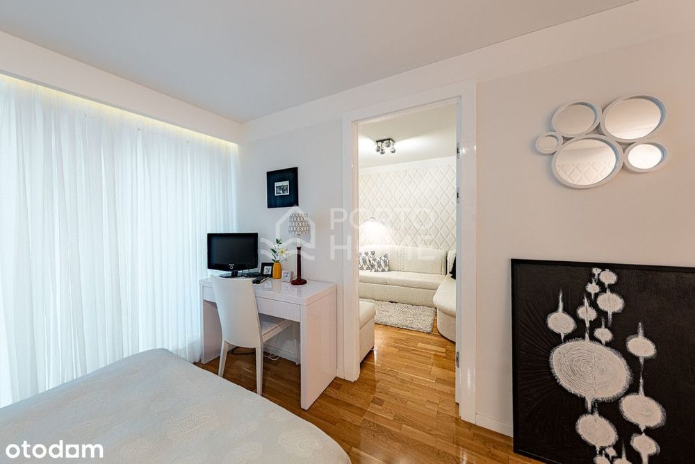 Nowoczesny dwupoziomowy apartament Art Deco Gdynia