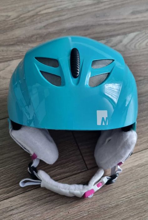 Kask narciarski dla dziewczynki S ( 50-54 cm)