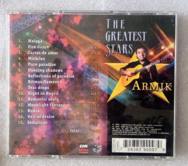 CD Audio диск Armik The Greatest Hits фирменный