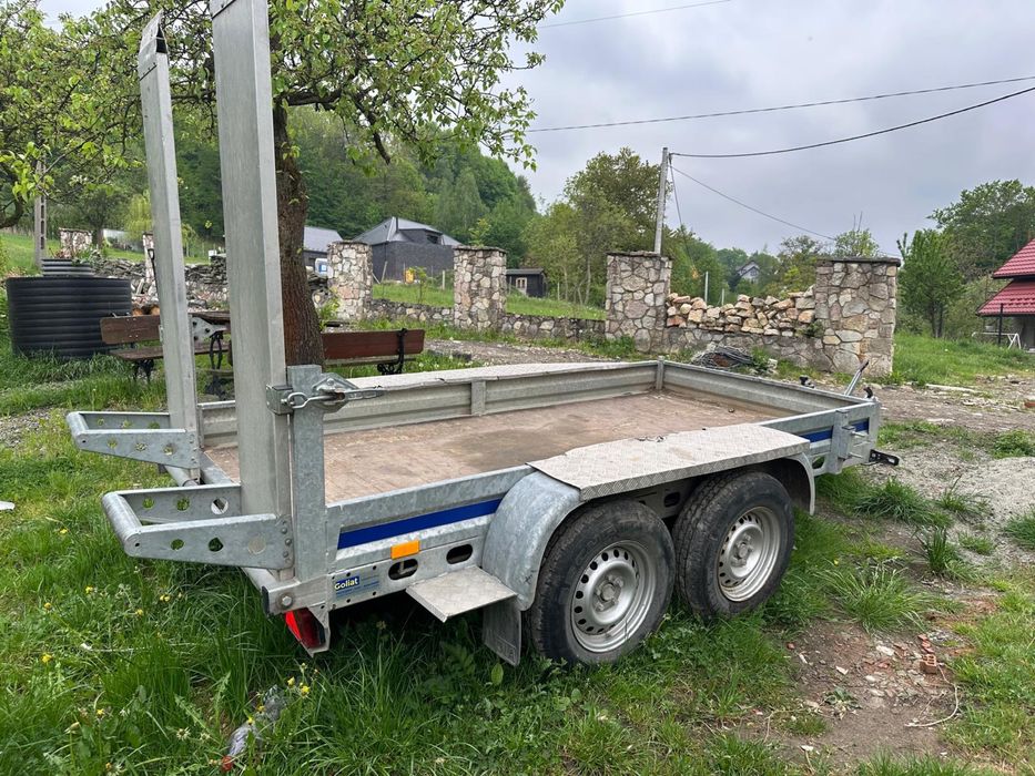Przyczepka pod minikoparke 3000dmc Wiola 2022r Przyczepa
