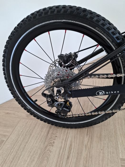 Rower KuBikes 20S Trail Black Custom – lekki MTB, Deore 10s,