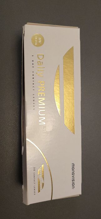 Opakowanie dniowych soczewek 2,75 Daily Premium