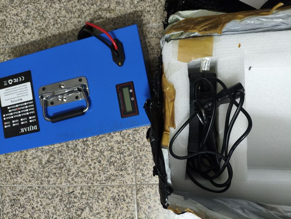 Bateria lítio 72V 100ah de alta capacidade