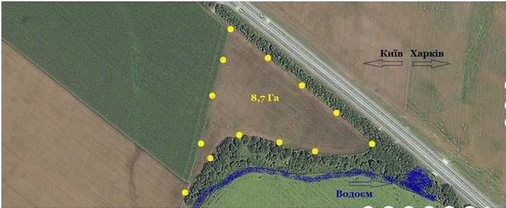 Фасад траси Київ-Харків