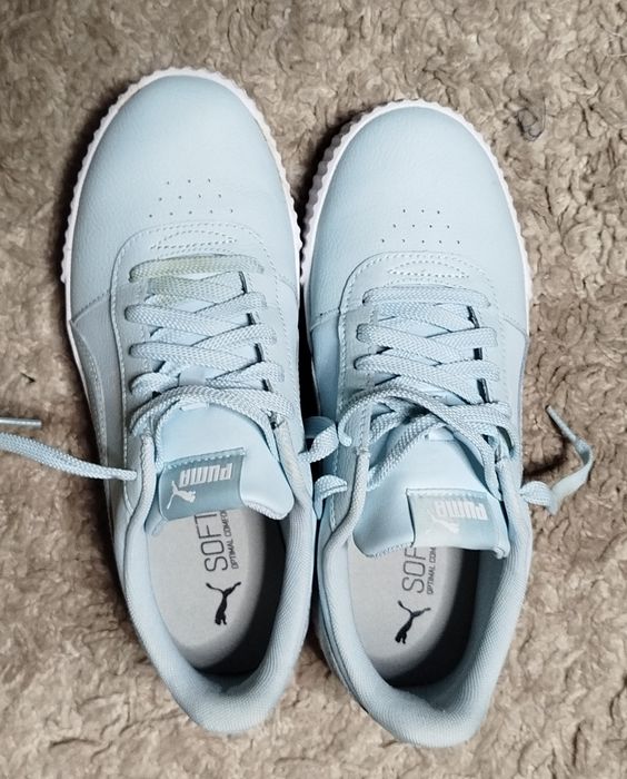 Buty sportowe damskie skórzane Puma rozmiar 40 stan idealny