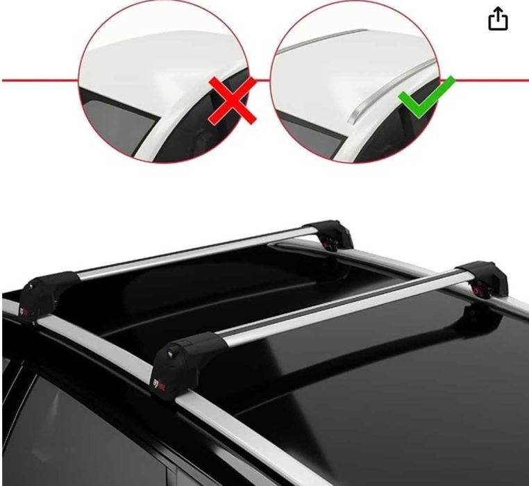 Suporte de tejadilho de teto para KIA XCeed 2019-2025