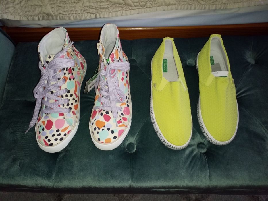 Ténis da BENETTON NOVOS