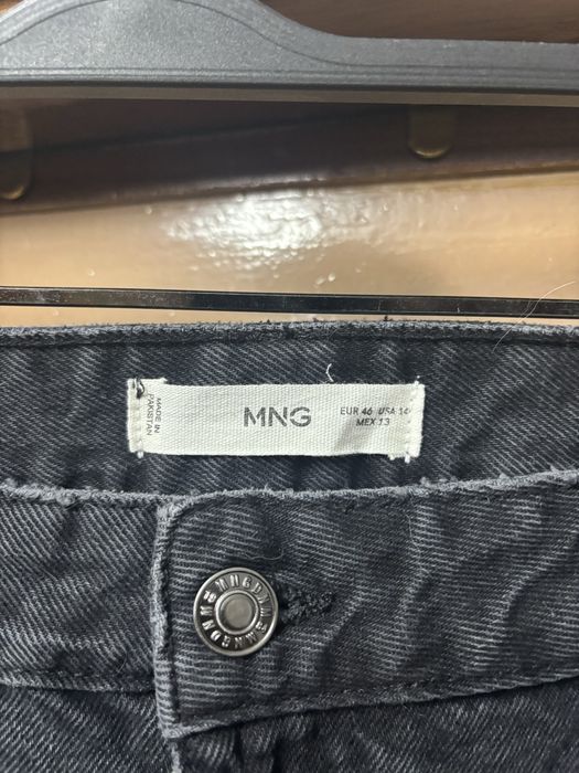 Jeans straight regular waist Mango tamanho 46 Novas