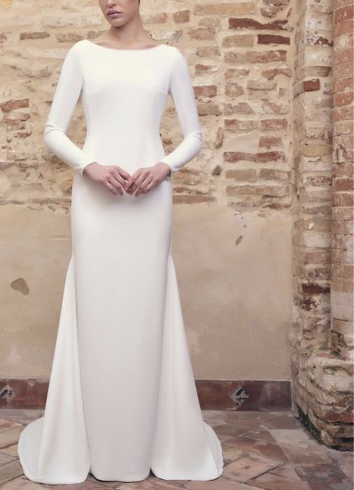 Vestido de noiva Nuribel, tamanho 38