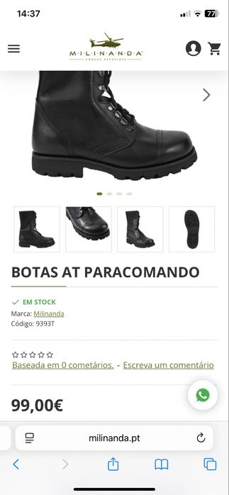 Botas Militares AT