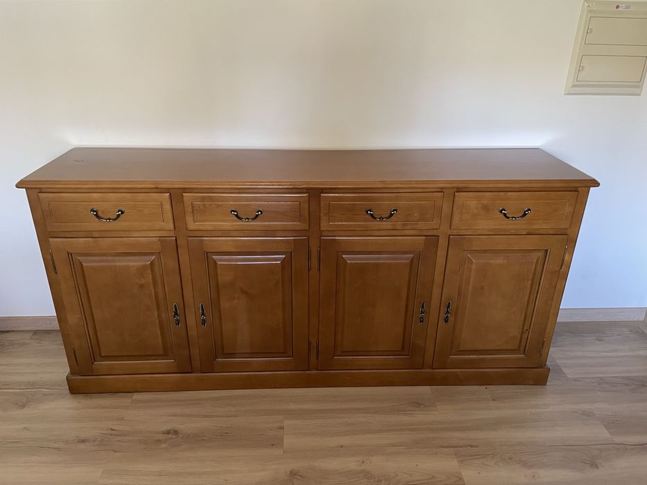 Mobília completa sala em madeira