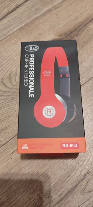 Słuchawki nauszne składane R&S RS-603