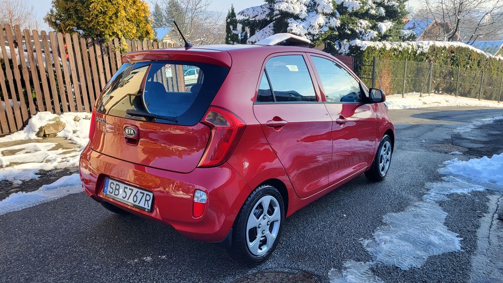 Kia Picanto 1.2 benz 2012r salon PL 1wł 100% bezwypadkowa klimatyzacja