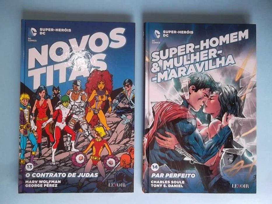 Colecção SUPER-HERÓIS DC - Editora LEVOIR - 8 volumes