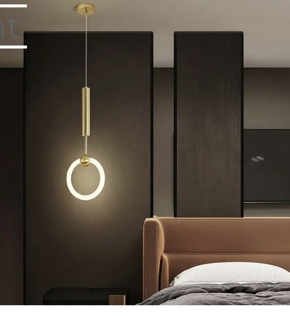 Nowoczesna lampa wisząca led