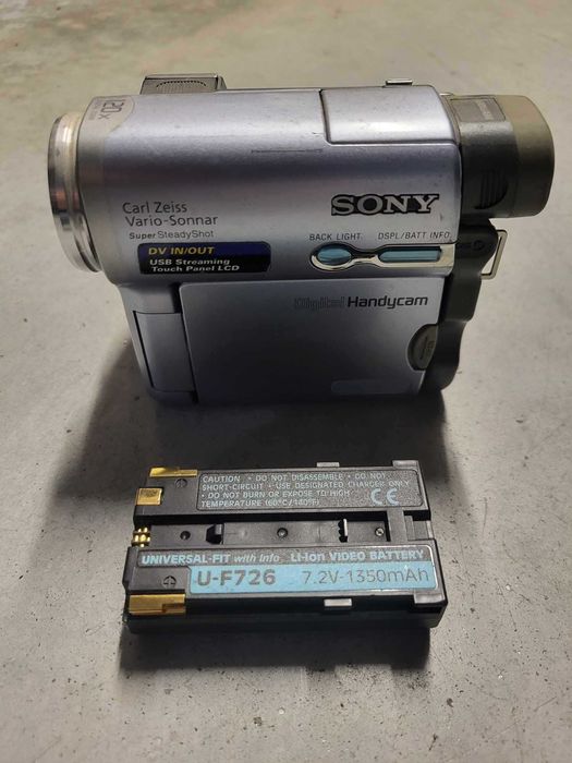 Máquina Filmar | Digital Handicam, Carl-Zeiss Super SteadyShot - SONY