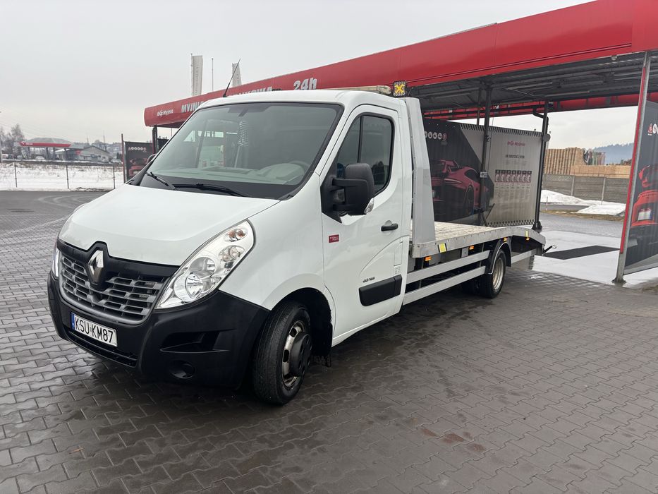 Renault Master Laweta 3.5dmc 3.5hak Pomoc Drogowa Najazd blizniak