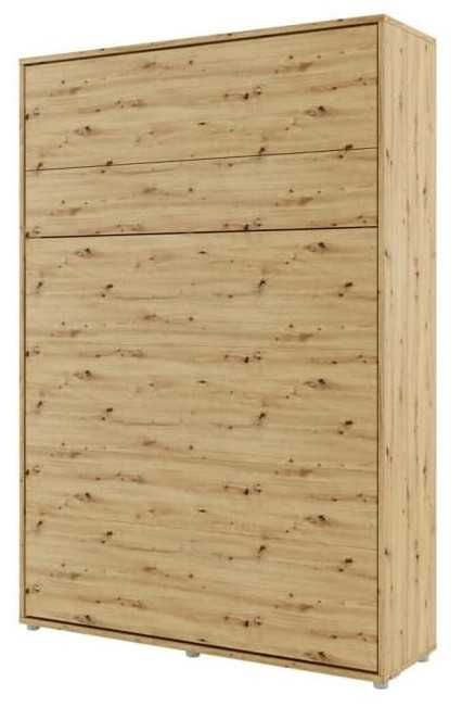 Łóżko chowane w szafie 140x200 półkotapczan pionowy BC-01