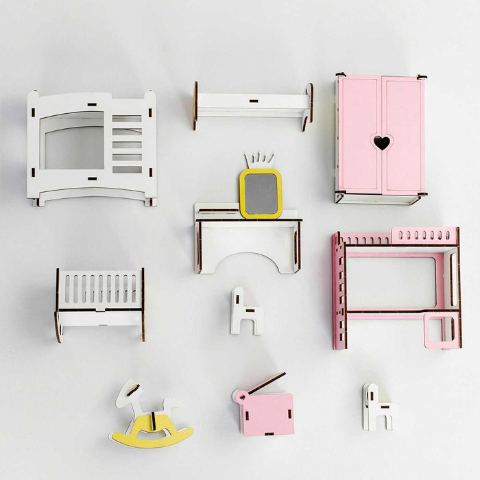 Лялькові меблі Лол Lol Кухня Ванна для ляльок будинок мебель для кукол
