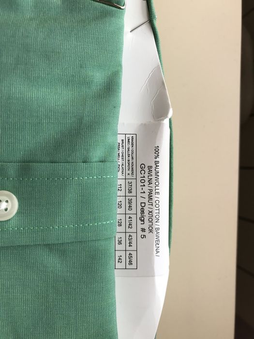 Nowa koszula męska rozmiar 44. Sklad 100% bawelna