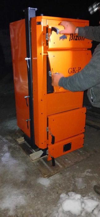 Твердопаливний котел від 6 кВт. Доставка безкоштовна. Твердотопливный.