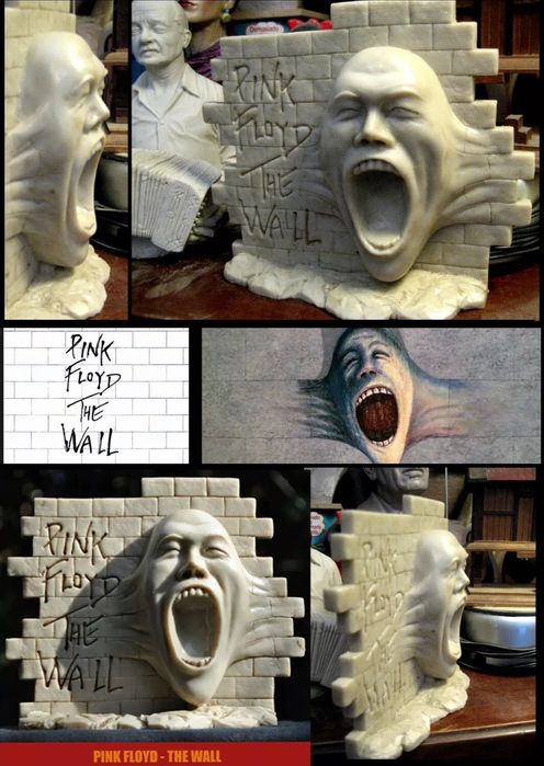 Escultura de resina Pink Floyd The Wall

ROCK STATUE BUST SCU