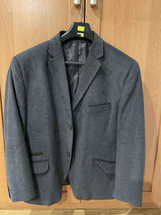 Marynarka męska  firmy Gentleman roz XL kolor grafitowy
