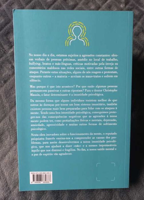 Imunidade Psicológica; Aprenda a defender a sua mente - Christophe Massin