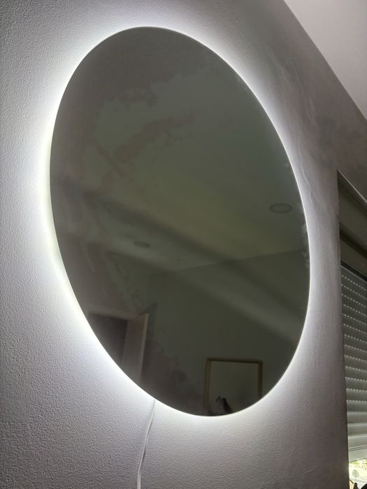Espelho Redondo LED 80cm